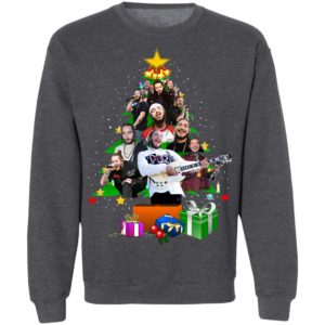 Post Malone Christmas Tree Sweatshirt
