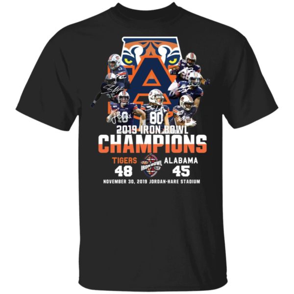 2019 Iron Bowl Champions 2019 Auburn Tigers Alabama Shirt