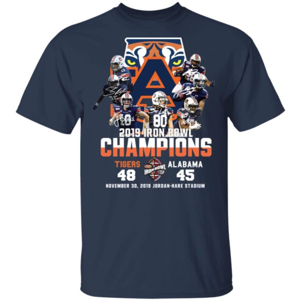 2019 Iron Bowl Champions 2019 Auburn Tigers Alabama Shirt