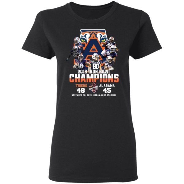 2019 Iron Bowl Champions 2019 Auburn Tigers Alabama Shirt