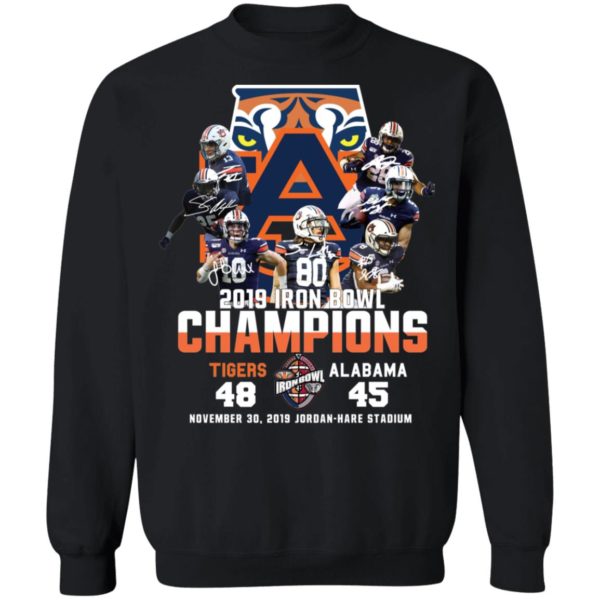 2019 Iron Bowl Champions 2019 Auburn Tigers Alabama Shirt