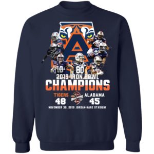 2019 Iron Bowl Champions 2019 Auburn Tigers Alabama Shirt image 2019 Iron Bowl Champions 2019 Auburn Tigers Alabama Shirt