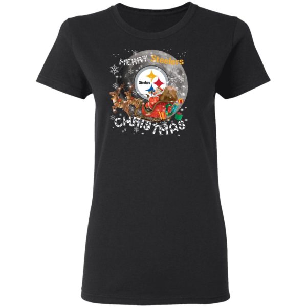 Merry Christmas Football Pittsburgh Steelers Shirt