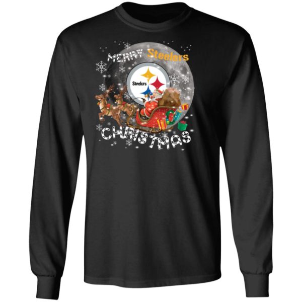 Merry Christmas Football Pittsburgh Steelers Shirt