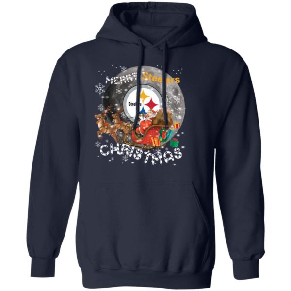 Merry Christmas Football Pittsburgh Steelers Shirt