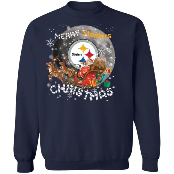 Merry Christmas Football Pittsburgh Steelers Shirt