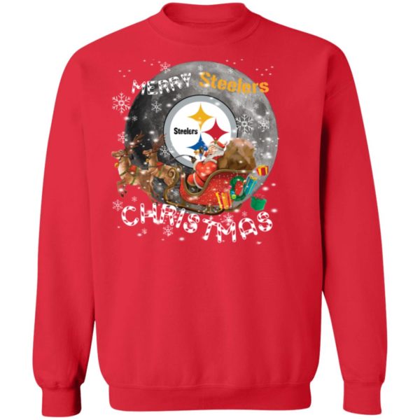 Merry Christmas Football Pittsburgh Steelers Shirt