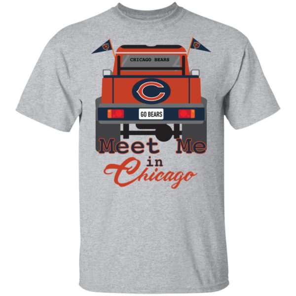 Chicago Bears Go Bears Meet Me In Chicago Car Shirt