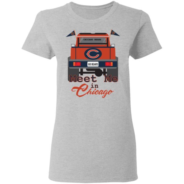 Chicago Bears Go Bears Meet Me In Chicago Car Shirt