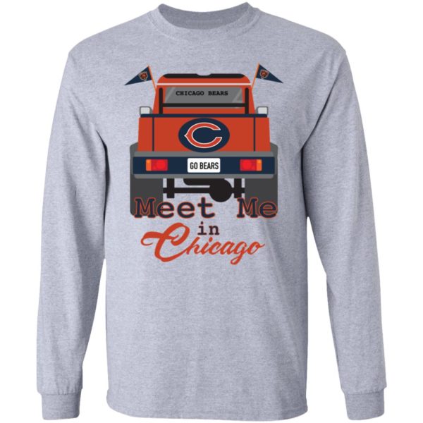 Chicago Bears Go Bears Meet Me In Chicago Car Shirt