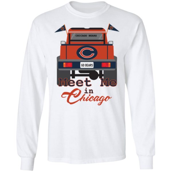 Chicago Bears Go Bears Meet Me In Chicago Car Shirt