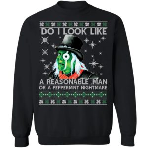 Mighty Boosh Do I Look Like A Reasonable Man Christmas Shirt