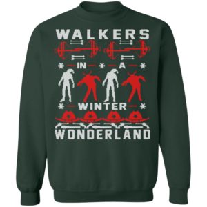 Walker Wonderland Ugly Christmas The Walking Dead Christmas Sweatshirt