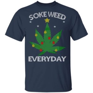 Smoke Weed Everyday Christmas Sweatshirt