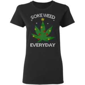 Smoke Weed Everyday Christmas Sweatshirt