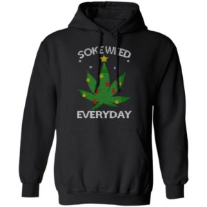 Smoke Weed Everyday Christmas Sweatshirt