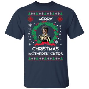 Samuel L Jackson Merry Christmas Motherfuckers Christmas Sweatshirt