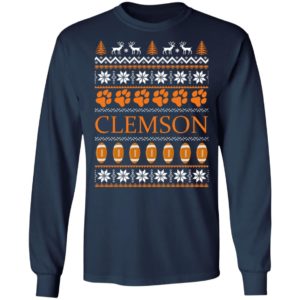 Clemson Tigers Christmas Sweatshirt image Clemson Tigers Christmas Sweatshirt