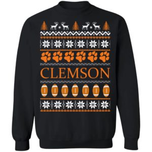Clemson Tigers Christmas Sweatshirt image Clemson Tigers Christmas Sweatshirt