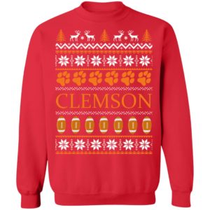 Clemson Tigers Christmas Sweatshirt image Clemson Tigers Christmas Sweatshirt