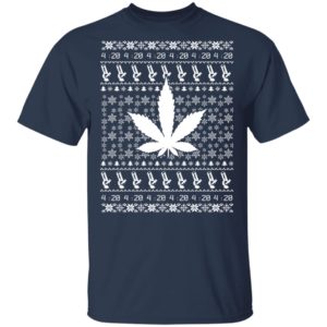 Weed Marijuana Ugly Christmas Sweatshirt