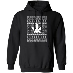 Weed Marijuana Ugly Christmas Sweatshirt