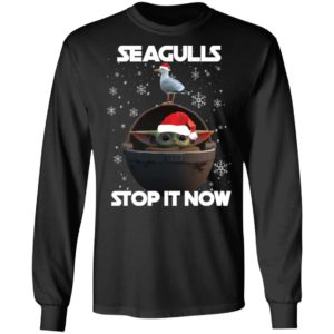 Star Wars Baby Yoda Seagulls Stop It Now Shirt image Star Wars Baby Yoda Seagulls Stop It Now Shirt