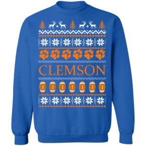 Clemson Tigers Christmas Sweatshirt image Clemson Tigers Christmas Sweatshirt