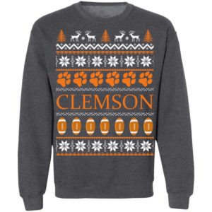 Clemson Tigers Christmas Sweatshirt image Clemson Tigers Christmas Sweatshirt