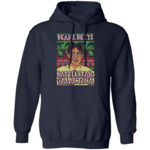 Bears Beets Battlestar Galactica Ugly Christmas Shirt