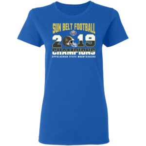 Appalachian State Mountaineers Sun Belt Football Champions Shirt