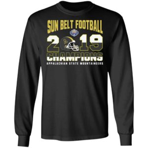 Appalachian State Mountaineers Sun Belt Football Champions Shirt