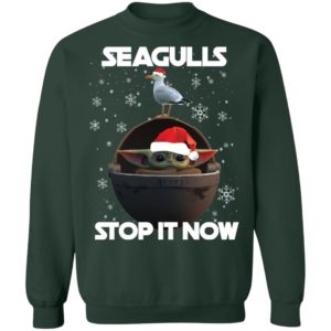 Star Wars Baby Yoda Seagulls Stop It Now Shirt image Star Wars Baby Yoda Seagulls Stop It Now Shirt
