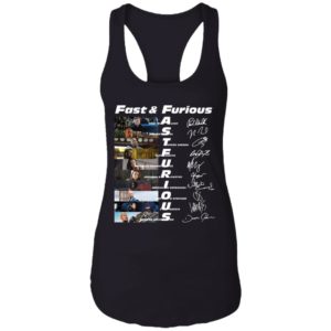 Fast And Furious Paul Walker Vin Diesel Tyrese Gibson Signatures Shirt