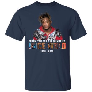 Thank You For The Memories Juice Wrld 1998 2019 Shirt