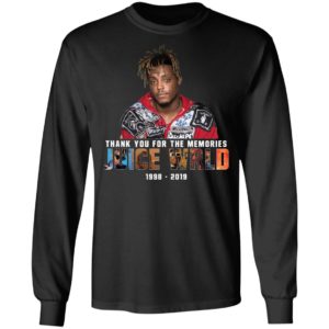 Thank You For The Memories Juice Wrld 1998 2019 Shirt
