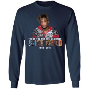 Thank You For The Memories Juice Wrld 1998 2019 Shirt