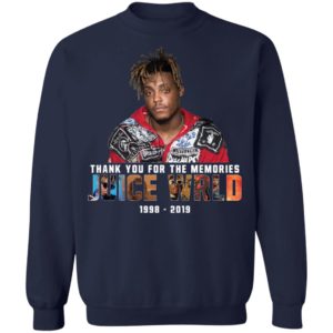 Thank You For The Memories Juice Wrld 1998 2019 Shirt