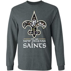 New Orleans Saints 2019 2020 Team Signatures Shirt image New Orleans Saints 2019 2020 Team Signatures Shirt