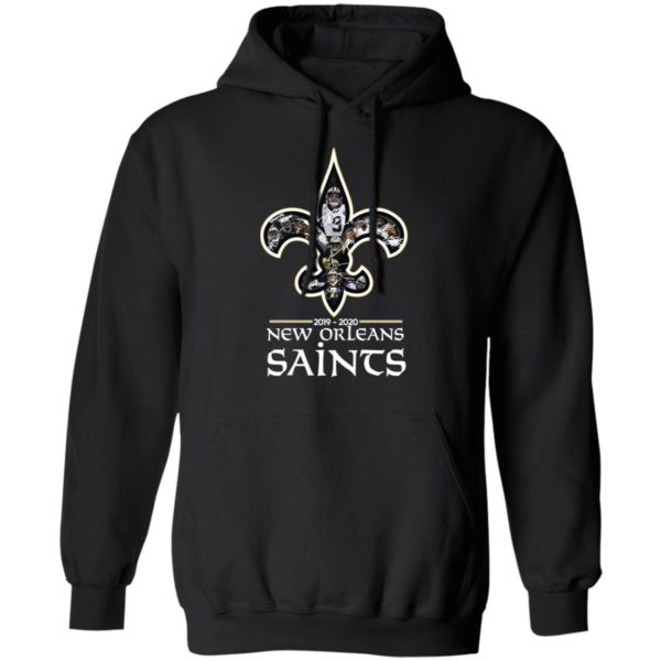 New Orleans Saints 2019 2020 Team Signatures Shirt