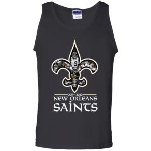 New Orleans Saints 2019 2020 Team Signatures Shirt image New Orleans Saints 2019 2020 Team Signatures Shirt