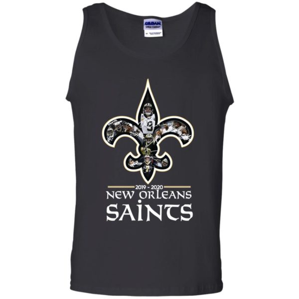 New Orleans Saints 2019 2020 Team Signatures Shirt