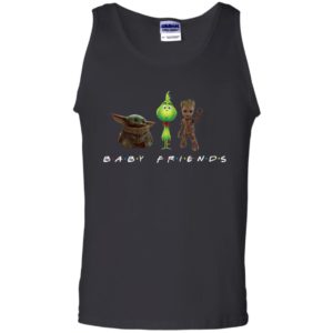 Baby Yoda Baby Grinch And Baby Groot Baby Friends Shirt