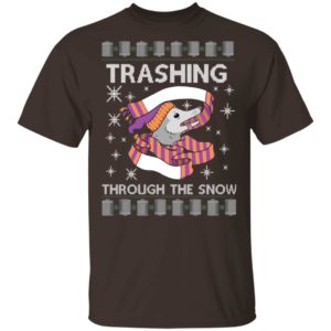 Trashing Through The Snow Ugly Christmas Shirt