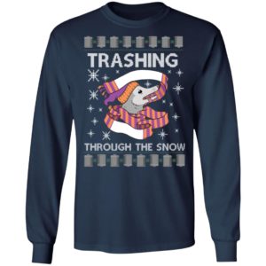 Trashing Through The Snow Ugly Christmas Shirt
