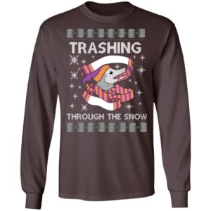 Trashing Through The Snow Ugly Christmas Shirt