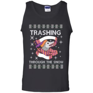 Trashing Through The Snow Ugly Christmas Shirt