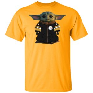 Baby Yoda Steelers Player Shirt