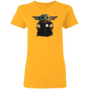 Baby Yoda Steelers Player Shirt