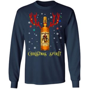 Christmas Spirit Reindeer Captain Morgan Whisky Sweatshirt